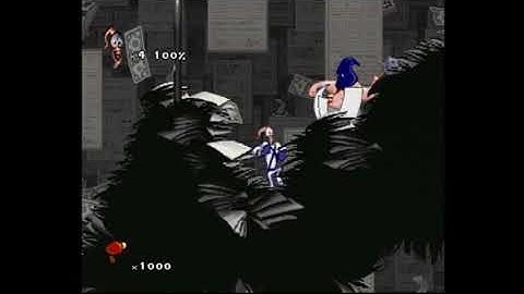 Earthworm Jim 2 - Debug Mode (Sega Saturn) - PSX DESR Test Record