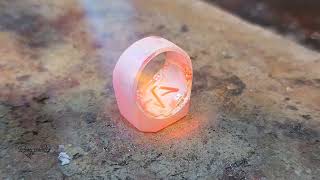 making signet ring - jewelry handmade