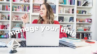 8 Time Management Tips ✨ organize your time in the new year