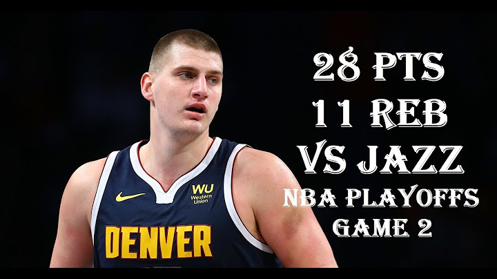 Nikola Jokic 28 Pts 11 Reb Utah Jazz vs Denver Nuggets GAME 2 NBA PLAYOFFS 2020 HIGHLIGHTS