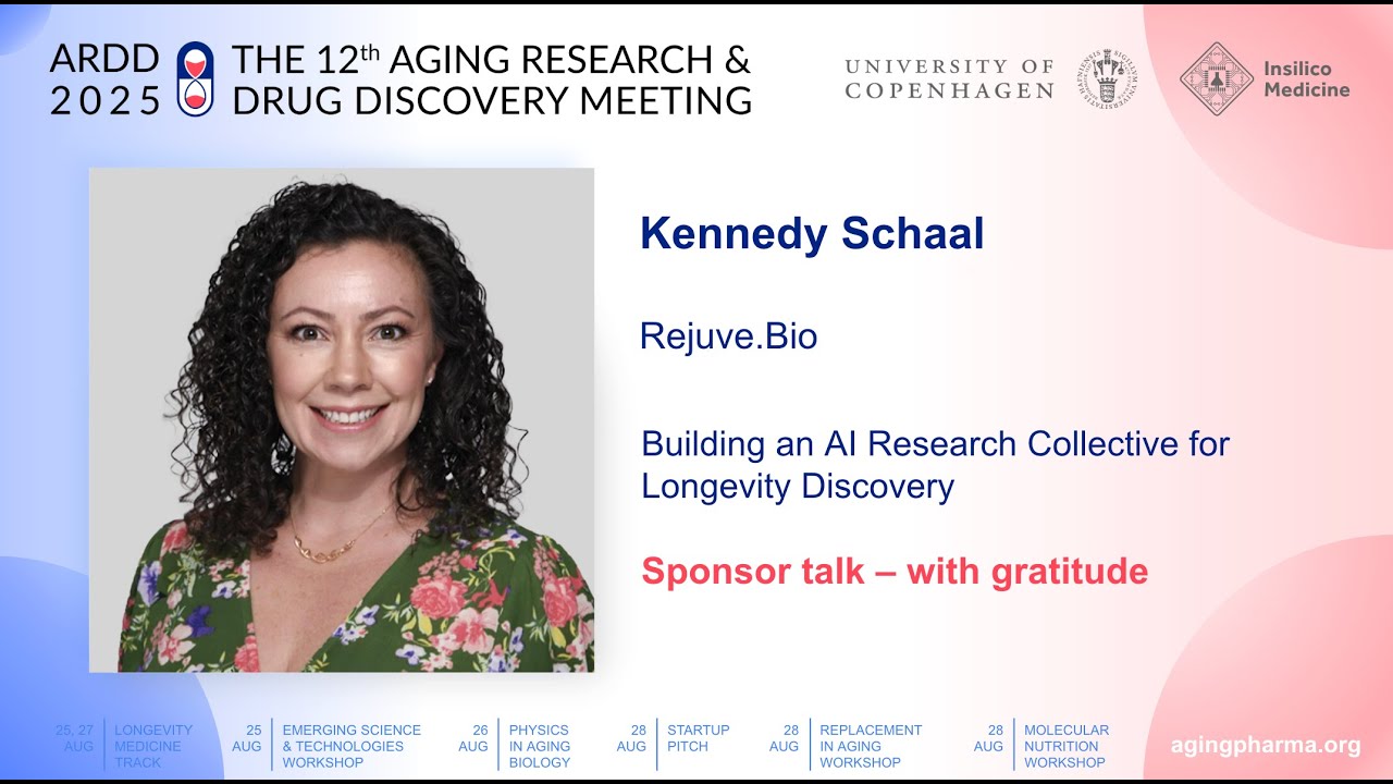 Kennedy Schaal at ARDD2025: Building an AI Research Collective for Longevity Discovery