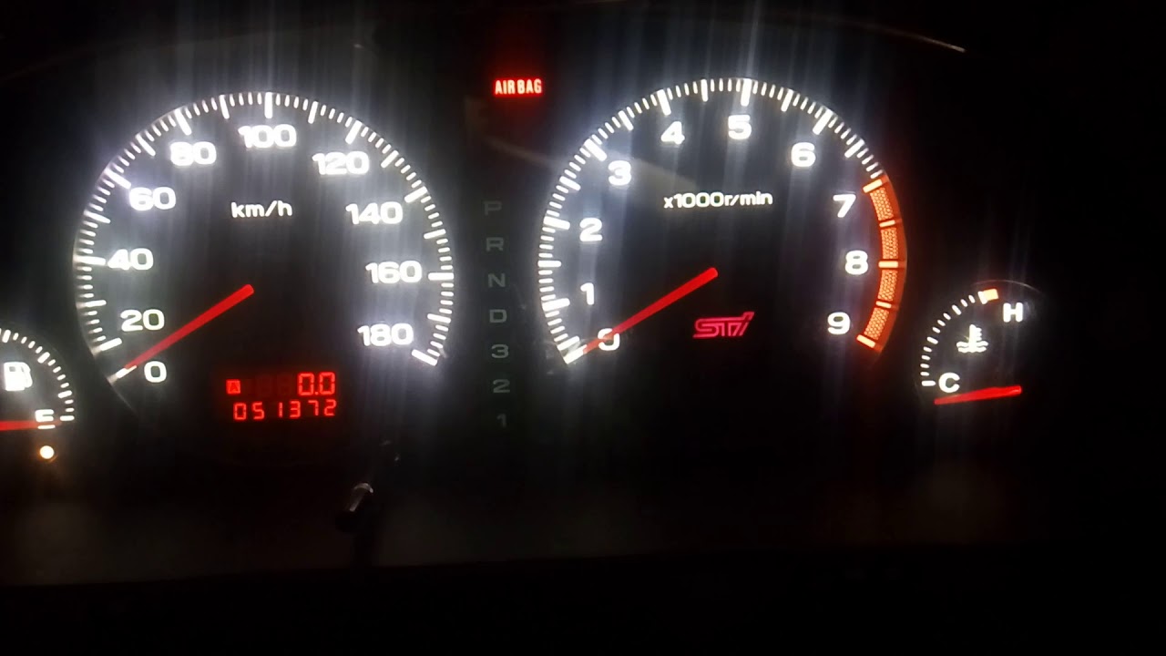 Пересвет приборной панели subaru forester sf5