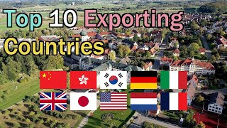Top 10 Exporting Countries #top10 #world #countries #facts #ranking