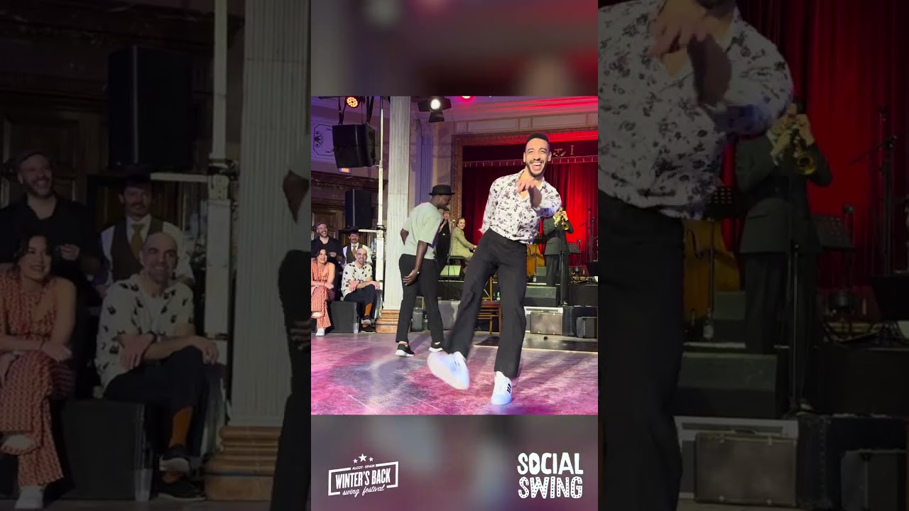 Winter Back Swing Festival 2025 - Social Dance - Teacher presentation - Carlos Machava & AJ Howard