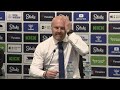 EVERTON 1-0 BURNLEY | Sean Dyche's post-match press conference
