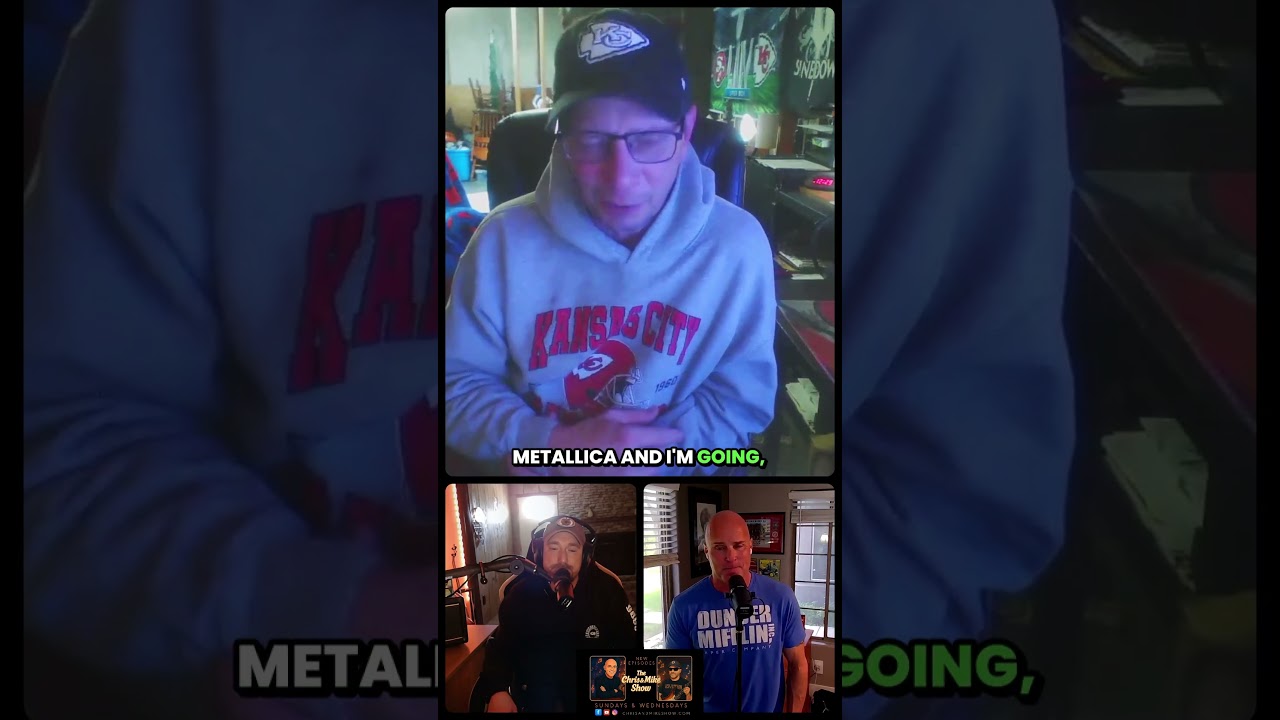 Metallica’s Impact on Chaos and Life: More Than Just Heavy Music #chrisandmikeshow #podcast #reels