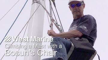How to Climb a Mast with the Harken Bosun’s Chair