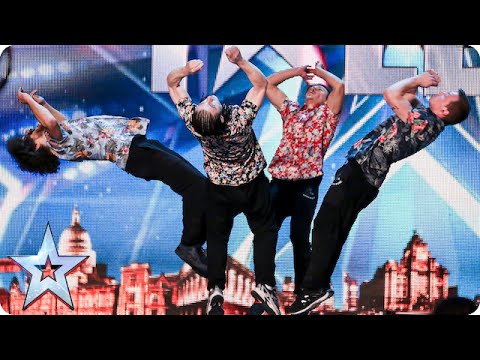 Dance act OK WorldWide are flipping AMAZING! | Britain's Got Talent 2015