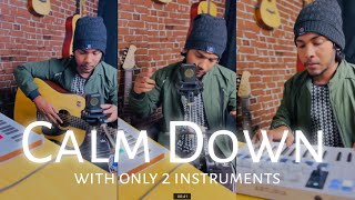 Calm down -Rema |song making cover in 1 min |sandeep mehra Resimi
