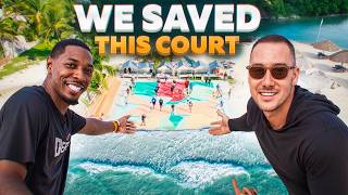 We Restored a Basketball Court in Belize