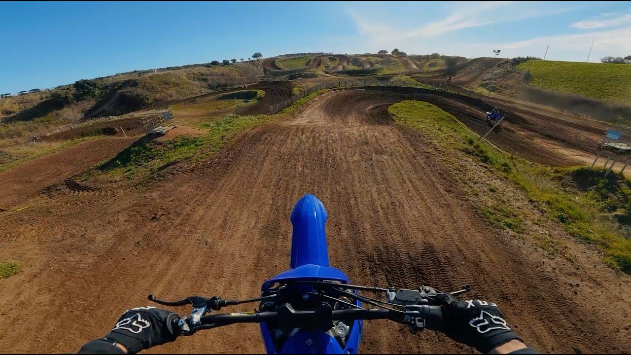 Test de ma nouvelle moto à Saint-Thibery (Yamaha 250YZF)