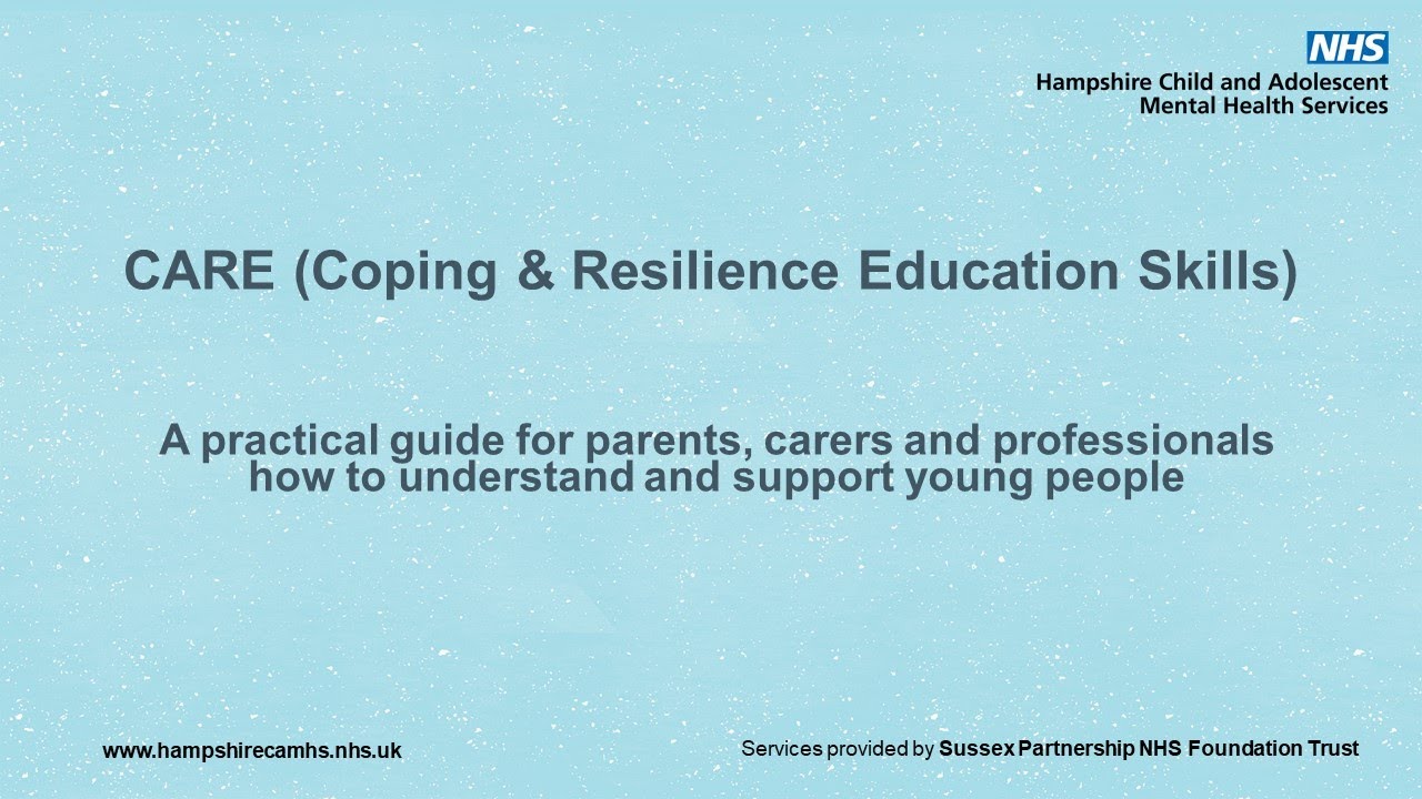 CARE (coping and resilience education) skills