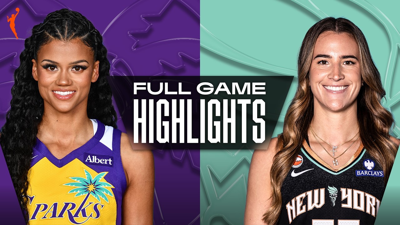 Los Angeles Sparks vs. New York Liberty | FULL GAME HIGHLIGHTS | August 13, 2026