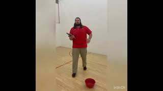 Underhand throw teach video
