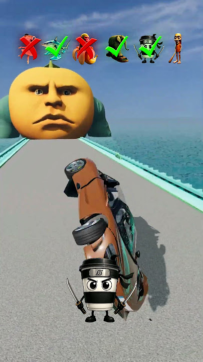 😂🪵Italian Brainrot Funk 🤣BeamNG DRIVE💥 Car Jump Challenge
