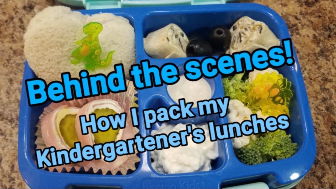 Week 19 - How I make my kindergartners lunches - Bento Box Style