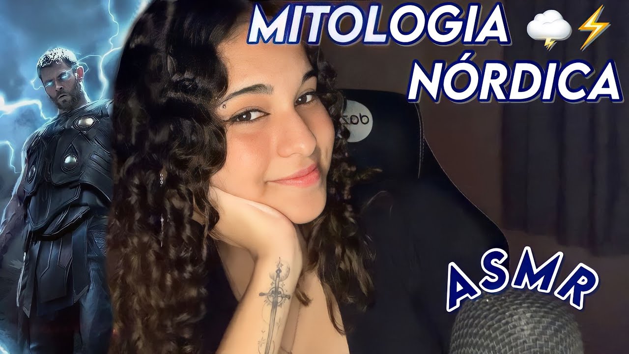 ASMR | MITOLOGIA NÓRDICA - A ORIGEM DO MUNDO NÓRDICO E SEUS REINOS