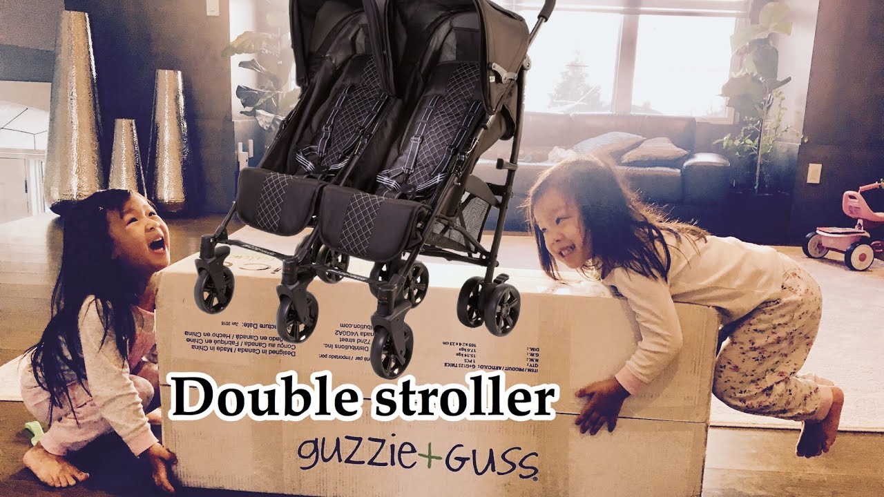 guzzie and guss double umbrella stroller