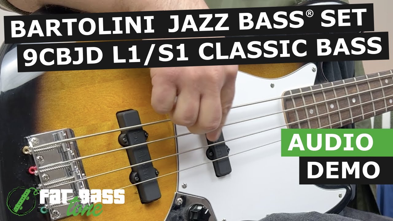 Bartolini Classic Bass 1 Dual Inline Humcancelling Jazz Bass