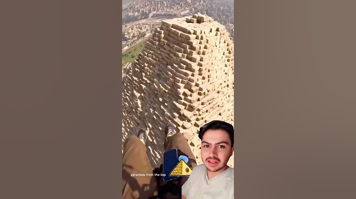 اتحداك تعرف ايش هذا يلي فوق الهرم !!!