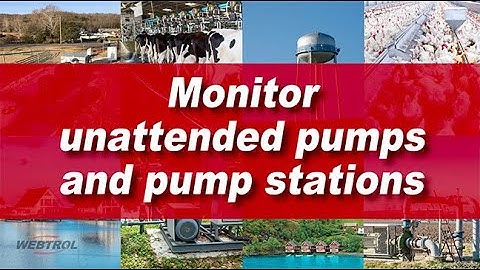 Remote monitoring for water pressure, pump & power failure