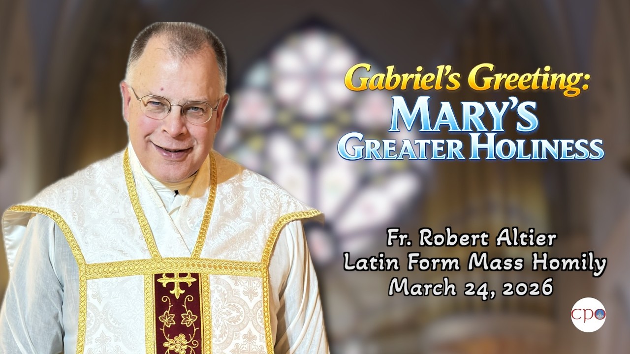 Gabriel's Greeting: Mary's Greater Holiness