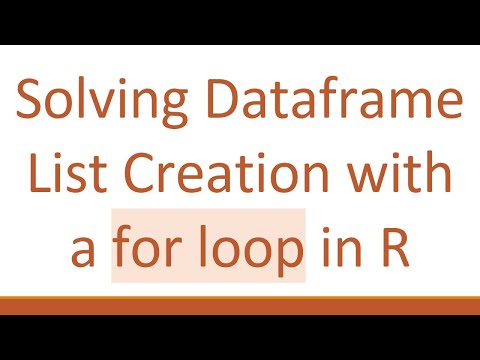 Solving Dataframe List