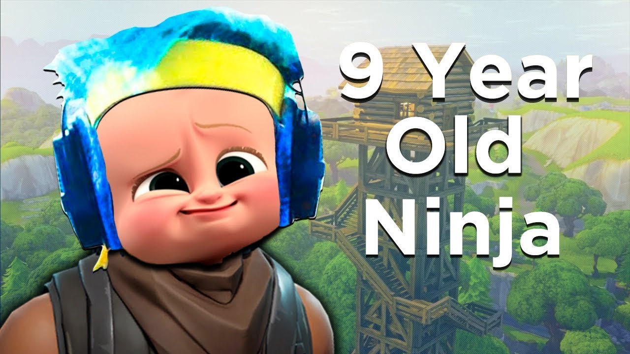 9 Year Old Ninja On Fortnite Fortnite Battle Royale Youtube - 9 year old ninja on fortnite fortnite battle royale