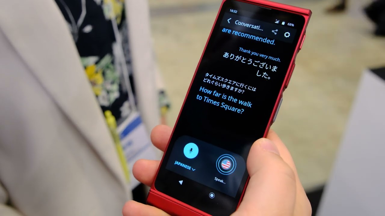 スイッチ一つで約200ヶ国で使える】音声文字認識など更に進化！第2弾翻訳機｜マクアケ アタラシイものや体験の応援購入サービス