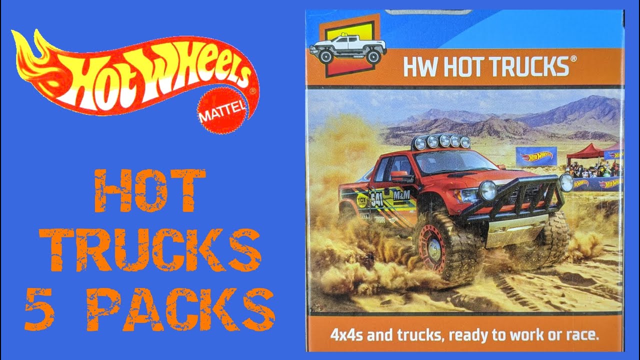 Hot Wheels 2019 & 2020 Hot Trucks - YouTube
