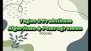 Tugas 2 Algoritma & Pemrograman Universitas Terbuka