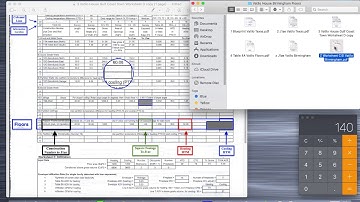 Heat Load Calculation: Part 12:  Vatilo House Birmingham-  Floors