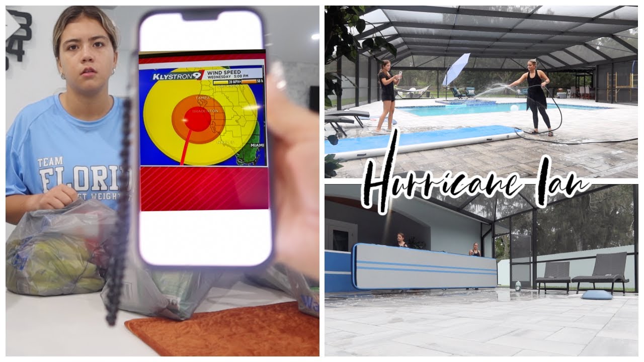 PREPARING FOR HURRICANE 🌀 IAN | VLOG#1439 - YouTube