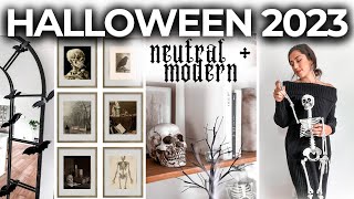 HALLOWEEN DECOR TOUR 2023 | Modern + Neutral Decor Ideas | Hunner's Designs by Hunner's Designs 1,359 views 8 months ago 2 minutes, 49 seconds