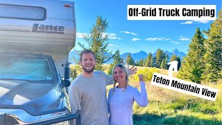 The MAIN Reason We Chose A Truck Camper - Living On The Road Full Time (Jackson Hole, Wy)