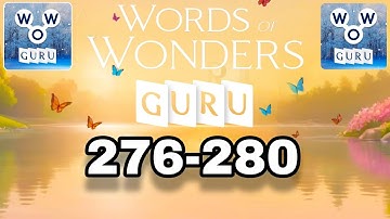 Words Of Wonders GURU level 276 277 278 279 280