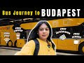 A Luxury Bus Journey to BUDAPEST in ₹1500 🇮🇳 Only? How to take Budapest 🇭🇺 TRAVEL PASS?