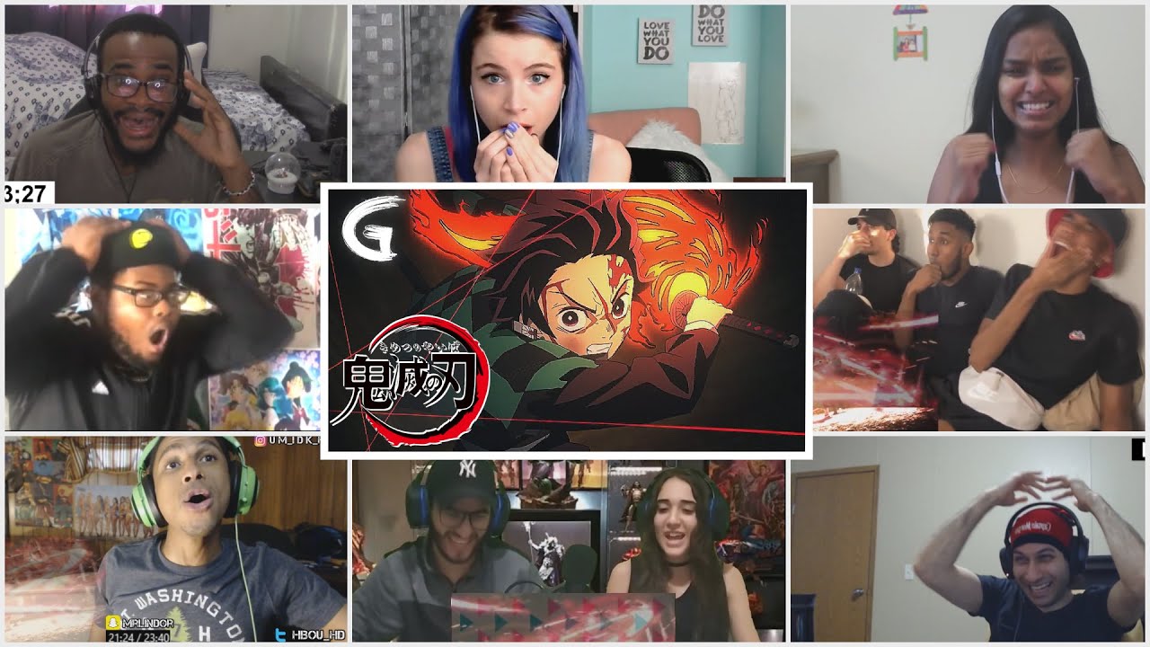 Demon Slayer: Kimetsu no Yaiba Episode 19 Reaction Mashup