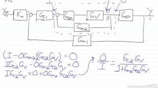 Transfer Functions for Cascade Control Using a Block Diagram