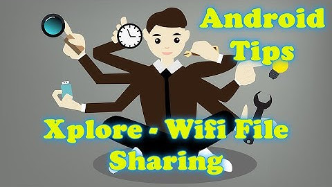 X-plorer Wi-Fi sharing