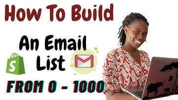 HOW TO BUILD AN EMAIL LIST FROM SCRATCH | Easy Beginner Strategies