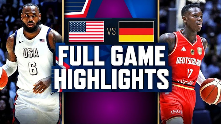 USAB SHOWCASE |  USA vs GERMANY  | July 22, 2024 | FULL GAME HIGHLIGHTS