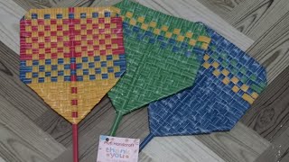 kipas dari bahan sedotan @mufihandcraft