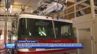 Jones County residents approve new fire tax amid fire and rescue merger