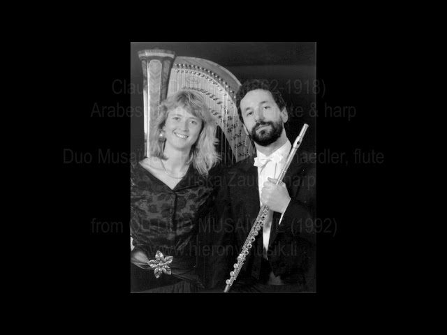 Claude Debussy Arabesque nr1 flute&harp
