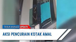 Lagi Lagi Dan Lagi Aksi Pencurain Kotak Amal Terjadi, Padahal Tempat Ramai