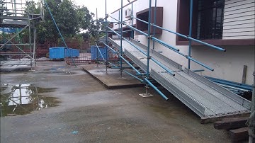 Larsen and Tuobro Ledger pipe Ramp system for staging work