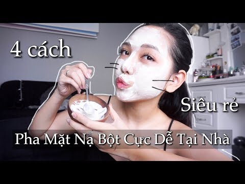 4 Cách Pha Mặt Nạ Bột Cực Rẻ , Siêu Dễ Tại Nhà | Con Thỏ