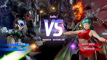 MARVEL VS. CAPCOM: INFINITE Venom,Zero Gameplay In Arcade Mode