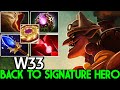 W33 [Timbersaw] Back to Signature Hero Very Aggressive Plays Dota 2